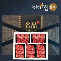 설선물세트 농협안심한우 1등급 명절 선물세트 43호 소고기 구이용 등심 채끝