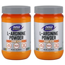나우푸드 L-아르기닌 파우더, 454g, 2개