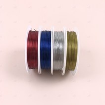 카파 와이어 철사 수공예 화훼 장식 기능사 기사 플라워 디자인 만들기 분재 아트 DIY 꽃 자재 조화 기타 크래프트 구리 쥬얼리 액세서리(실버 1P)
