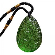 GHSHOP 2-3pack 펜던트 선물 천연 몰다바이트 목걸이 크리스탈 에어로라이트 스톤