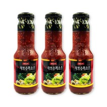 (메카몰) 하이몬 칠리 샤브 수끼소스, 3개, 300ml
