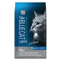 반려묘사료 CA코리아 뉴 블루캣 15kg 전연령