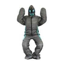초경량 입는 캠핑 침낭 난방, 브라운 베어 침낭, M, 1개
