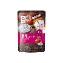 청정원 로제 스파게티 소스, 1개입, 170g