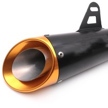 CNC 엔드 머플러 바이크 오토바이 SC 배기 시스템 꼬리 파이프 hp4 레이스 반란군 500 crf450r bobber MT09 닌자 400 R3 R25 s1000xr, [03] C