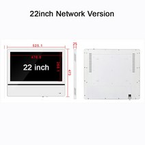 did모니터 광고용모니터 전자메뉴판 19/ 22 빌딩 엘리베이터 벽 산 LCD 광고 모니터 LED 울트라 얇은 프레, 10 22in Network
