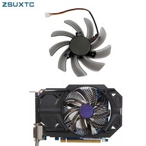 시원한 가정용 기가바이트 HD 7770 라돈 GT 640 GTX 550 650 660 650Ti 750 ATI 라데온 R9 200 카드용 선풍기 쿨러 95mm T129215SM