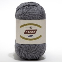 세븐이지 목도리실 겨울실 의류실 코바늘실 뜨개실, 720.연그레이, 1개