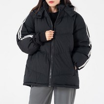 여성 더블 라인 스포츠 숏 패딩 점퍼 패딩잠바 여자패딩 여자푸퍼 20대