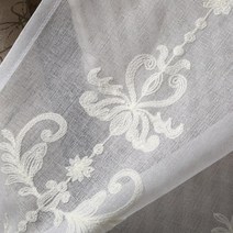 거실 커튼 레이스 안방 커튼 인테리어 화이트 럭셔리 자수 스크린 쉬어 침실 창 european tulle voile 도어