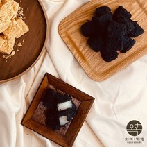 흑임자 인절미 떡 수제 당일생산 떡집 냉동떡 전통떡 맛있는 떡 고물 흑임자가루 인절미와플 아침식사대용 영양간식 간편 식사 낱개 개별 포장, 40개