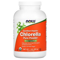 나우푸드 미국 오가닉 클로렐라 퓨어 파우더 454g(1lb)