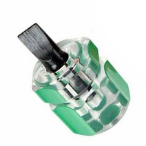 재봉틀 추천 1pc 재봉틀 스크루 드라이버 미니 짧은 휴대용 무 머리 바늘 보드 수리 도구, 01 Green