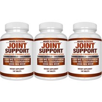 Arazo 조인트서포트 글루코사민 코드로이친 강황 msm 보스웰리아 180정 3개