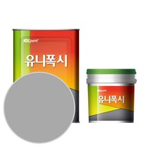 KCC유니폭시코팅 회색 4KG-시공면적 5평 / 바닥용 에폭시 상도 페인트