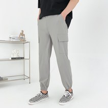 남자 벤츄리 카고 조거 여름 트레이닝 밴딩 팬츠