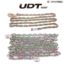 UDT 낙하산체인 낙하산 체인 7.1파이 10파이 13파이 견인체인 쿠사리 슬링벨트 쇠사슬 체인후크 후크 1.6톤 3.2톤 5.4톤, 13파이x5.5M(5.4T) 훅2개