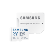 삼성 공식인증 정품 마이크로 SD카드 EVO PLUS 256GBKA/KR SD아답터/메모리카드/스마트폰/핸드폰/블랙박스 우체국 택배