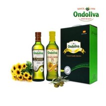 유기농 브유 500ml 1P 해바라기유 1P 세트