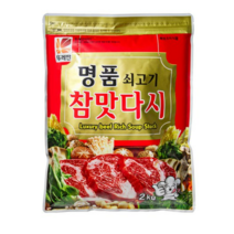 명품쇠고기참맛다시, 2kg, 10개