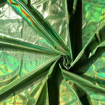 페브릭 옥삼 직물150cm x 스트레치 샤이니 골드 브론징 스판덱스 패브릭 다채로운 레이저 DIY 무대 의상, 09 9