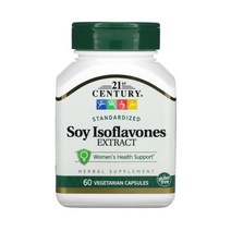 21세기센트리 스탠더다이즈드 소이 이소플라본 추출물 베지테리안 캡슐, 60정, 1개, 60개입