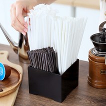 카페 빨대 꽂이 물품 스트로우 디스펜서 커피 정리함, 옵션명, 단품, 1개