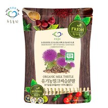 푸른들판 유기농 밀크씨슬 분말 가루 500g 밀크시슬 실리마린, 단품