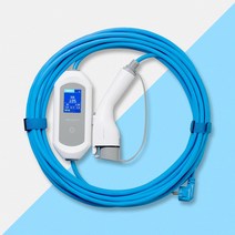 벤딕트 전기차 충전기 휴대용 비상용 완속 충전 케이블 16A, 220V, 12M, 1개