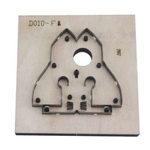 가죽공예 목형 철형 칼 금형 코끼리 골드 가죽 스트랩 핸드메이드 DIY 문양, K.쥐, 1개