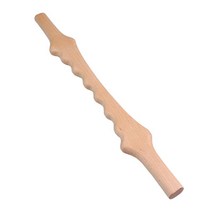 GHSHOP 나무 Gua Sha 스크래핑 스틱 뒷다리 바디용 수동 나무 마사지 도구, 52cm, 목재, 활기 없는