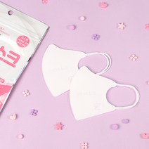 [모니] 정품 인증 유아용 OK마스크 일회용 초소형/롱버전 오케이 마스크 (2팩 10매입), 1개, OK마스크 초소형1 화이트 (2팩 10매입)