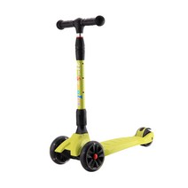 21st ScooTer 컬러플 접이식 킥보드, 연두