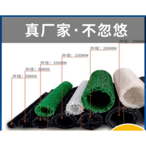 다공성 수도 배관 유공관 PE 배수로 자재 배수용 배수관 파이프, 400mm 블라인드 홈 투수관(고내압 맞춤), 1개