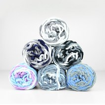 JSTrading 수면사 누에르고치 소프트얀 뜨개실 35컬러 (100g), 그라데이션 8, 1개