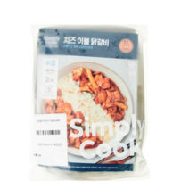 심플리쿡 치즈이불 닭갈비 (냉동), 2개, 940g