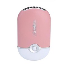 USB 미니 팬 에어컨 송풍기 속눈썹 연장 용 빠른 건조기 매니큐어 충전식 빠른 건조 포켓 냉각 팬, 분홍, 협력사