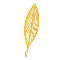 철 장식 리프 후크 키 홀더 벽 후크 황금 잎 모양 코트 랙 지갑에 대 한 단일 프롱 코트 걸이 벨트 넥타이 셔츠, 다중, 바나나 잎