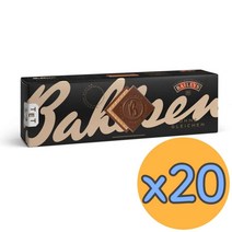 발센 Ohne Gleichen BAILEYS 바닐라 크림 크런치 와플 125g x 20개