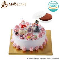 크리스마스 (1호초코데코) 케이크 만들기 세트 -(대량 지정건 안심번호 해제 요청) 키트 DIY 생일, 크리스마스 (1호초코데코) / 초코시트 변경