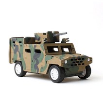 DIY 나무 모형 조립 키트 풀백 지휘차량 TM-553