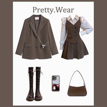 9월하객룩 10월하객룩 하객룩원피스 정장원피스 가을하객룩 상견례룩