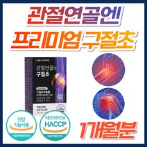 식약처 인증 GC 녹십자 관절 연골 엔 구절초 분말 추출물 TV광고 홈쇼핑 프리미엄 정품 손목 어깨 허리 무릎 팔꿈치 영양제 구절조 50대 60대 70대 80대 우슬 추출분말, 1박스, 녹십자웰빙구절초추출물
