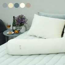 스누즈 모찌모찌 밍크극세사 바디필로우 커버 솜포함, 코랄그린