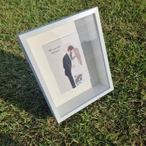 임테기보관함 청첩장 부케말리기 인생네컷 DIY용 액자 대형, 화이트