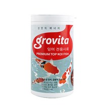 그로비타 잉어사료 400g - (잉어먹이 비단잉어사료), 단품