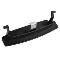 자동차 용품 auto armrest car 센터 콘솔 arm rest seat box lid latch clip catch pad for audi a6 c6호환, 검은 색