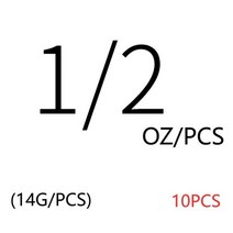 MUUNN 10PCS 텅스텐 싱커 눈물 방울 1.3g-21g 회전식 라인 싱커 후크 커넥터 베이스 낚시 빠른 ACH 싱커 일반, 14G, Plain