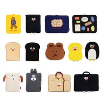 로마네 노트북 파우치 케이스 11인치 13인치 15인치 17인치, 32.15형_폼폼와이드
