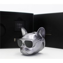 차량용 불독 석고 디퓨저 블랙머스크향 방향제 송풍구 프리미엄 자동차 무광 캐릭터 메탈, 석고불독방향제NO04